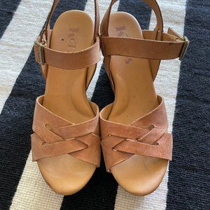 US 6 Korks High Heel sandal